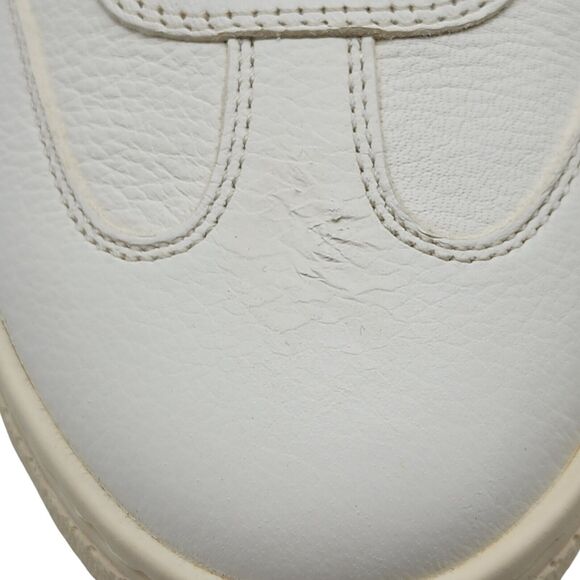 Brunello Cucinelli Deerskin Leather Low Top Sneakers Off White size 40 7US $995 - Picture 10 of 10